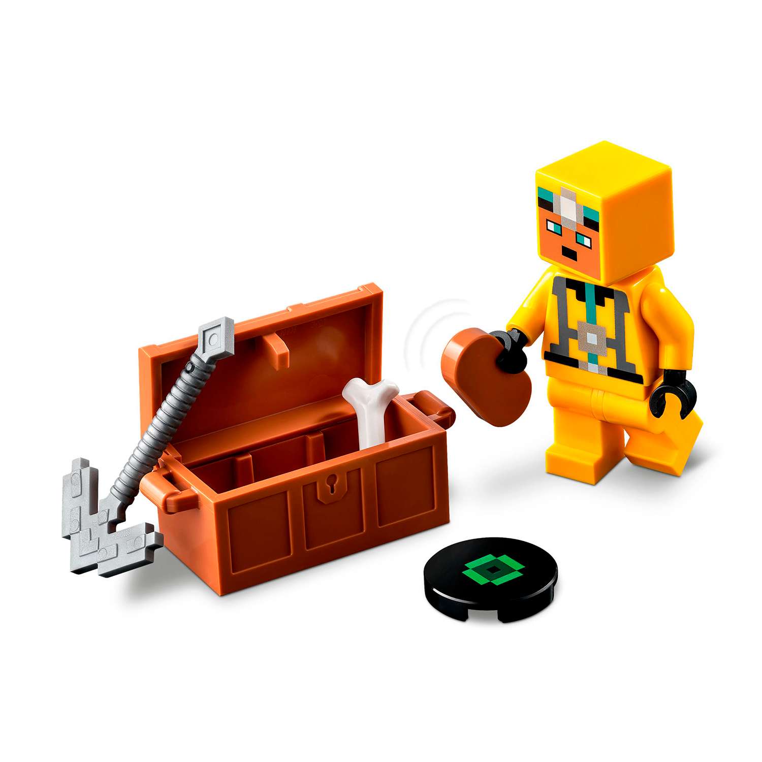 Конструктор детский LEGO Minecraft Подземелье скелета 21189 - фото 2