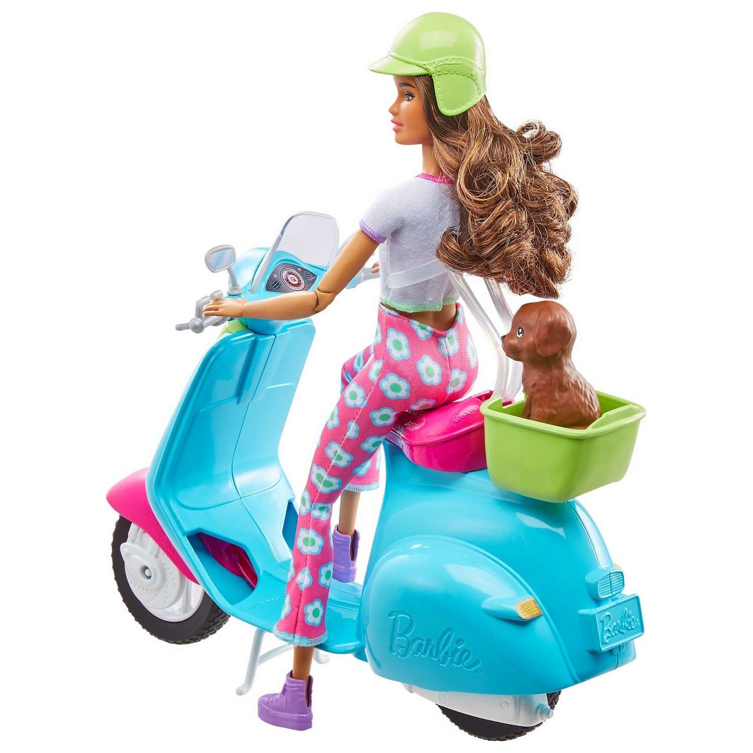 Набор игровой Barbie Кукла со скутером и аксессуарами HGM55 HGM55 - фото 6