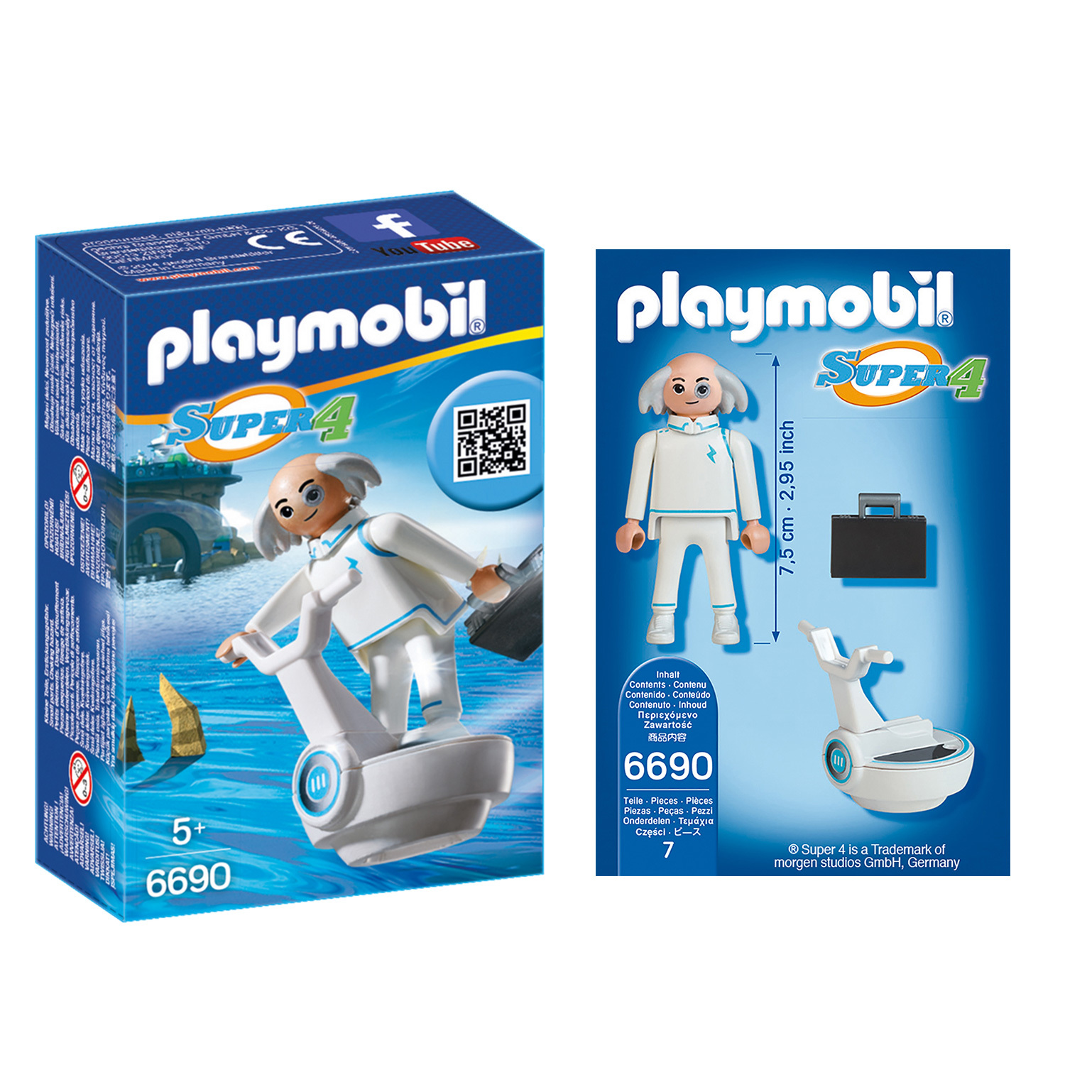 Контструктор Playmobil Супер 4 Доктор Икс - фото 5