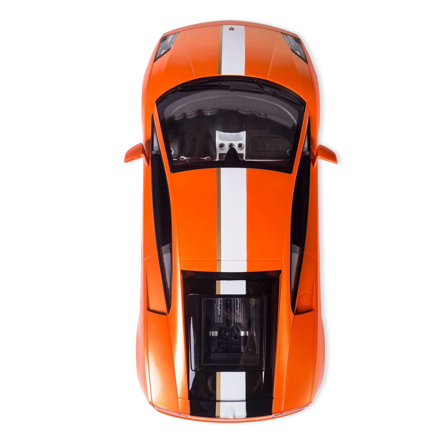 Машинка р/у Rastar Lamborghini LP550-2 1:10 оранжевая - фото 9