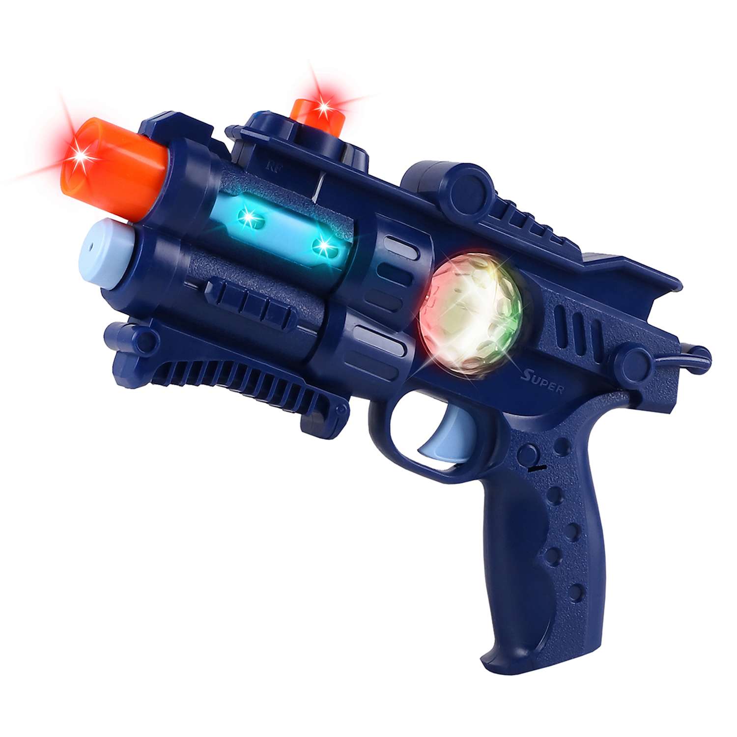 Игрушечное оружие Маленький Воин Пистолет на батарейках со звуком и светом JB0211472 - фото 6