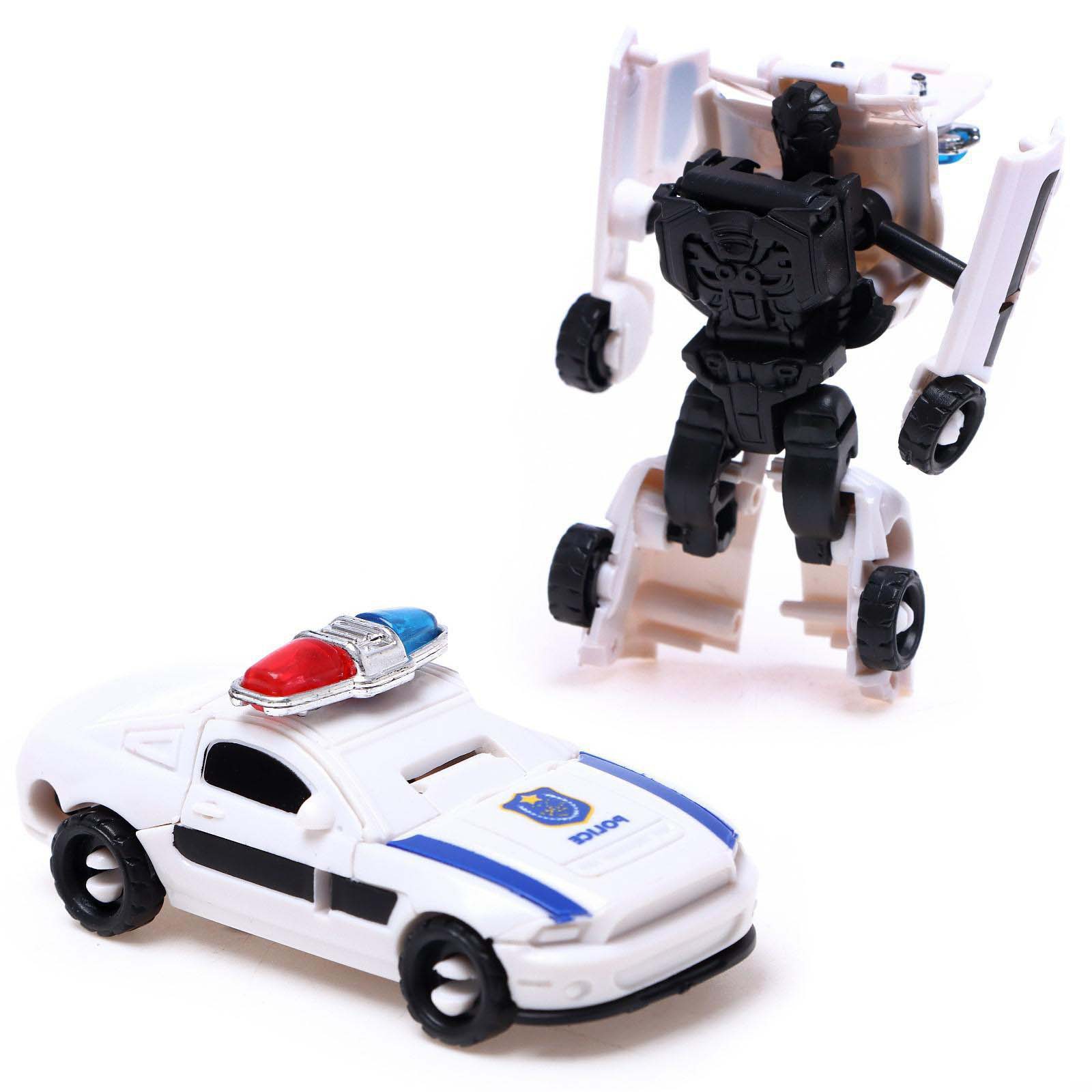 Набор роботов АВТОБОТЫ «Полицейский отряд» 5 трансформеров собираются в 1 робота - фото 10