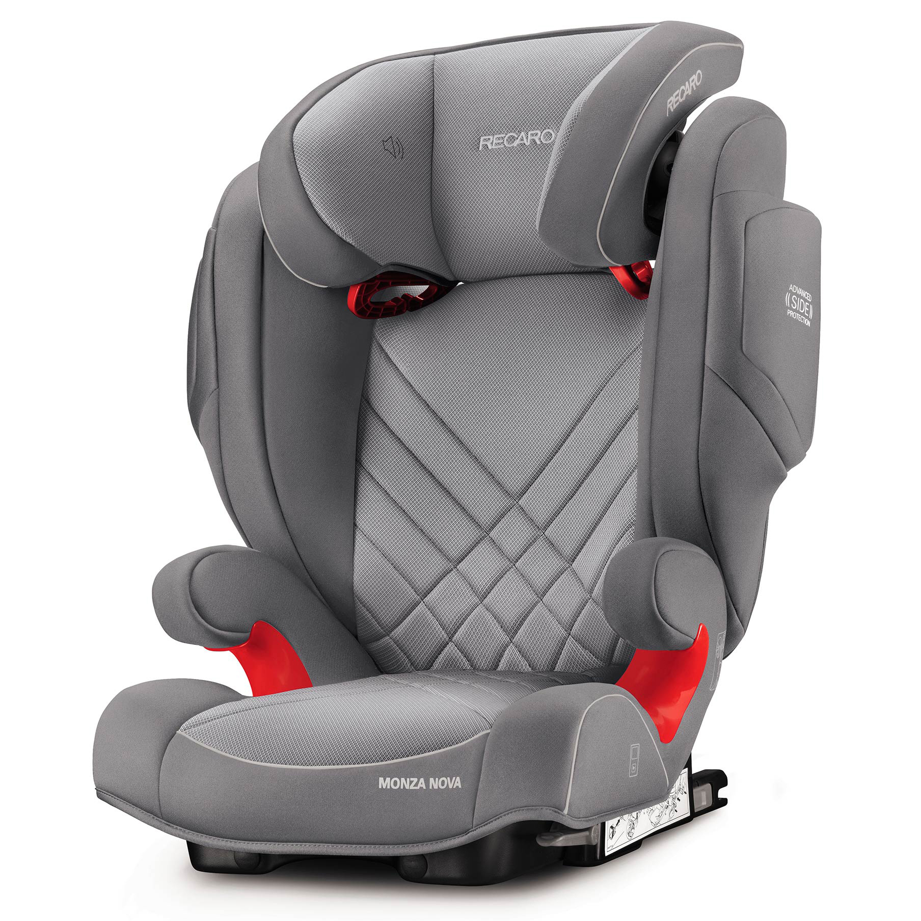 Автокресло Recaro Monza Nova 2 Seatfix Aluminum Grey - фото 1