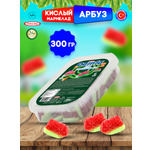 Желейный мармелад TAYAS Damla gummy sour арбузик кислый халяль бокс 300гр