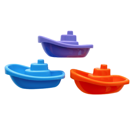 Игрушка Uviton для купания Boat набор 3шт