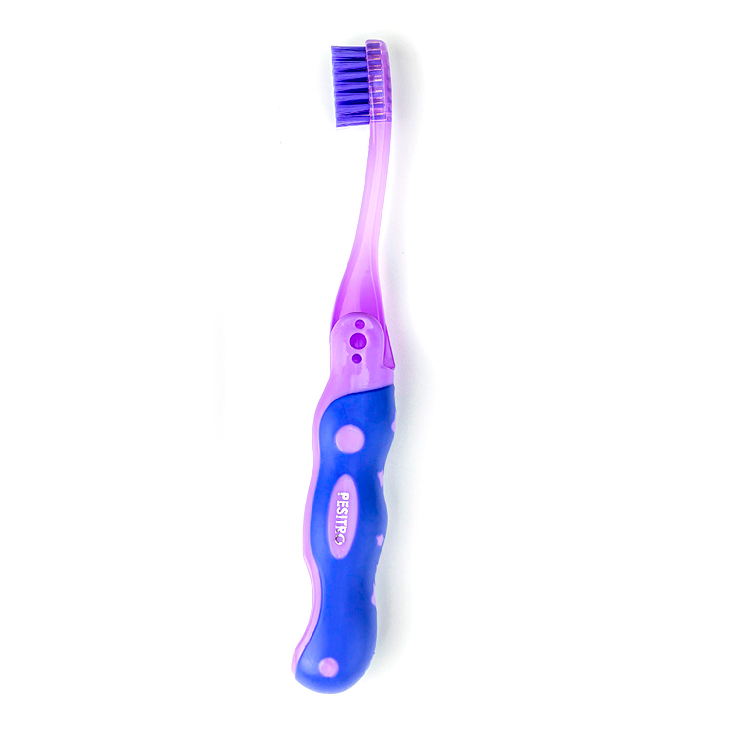 Детская зубная щетка Pesitro Go-Kidz Ultra soft 4380 Фиолетовая - фото 1
