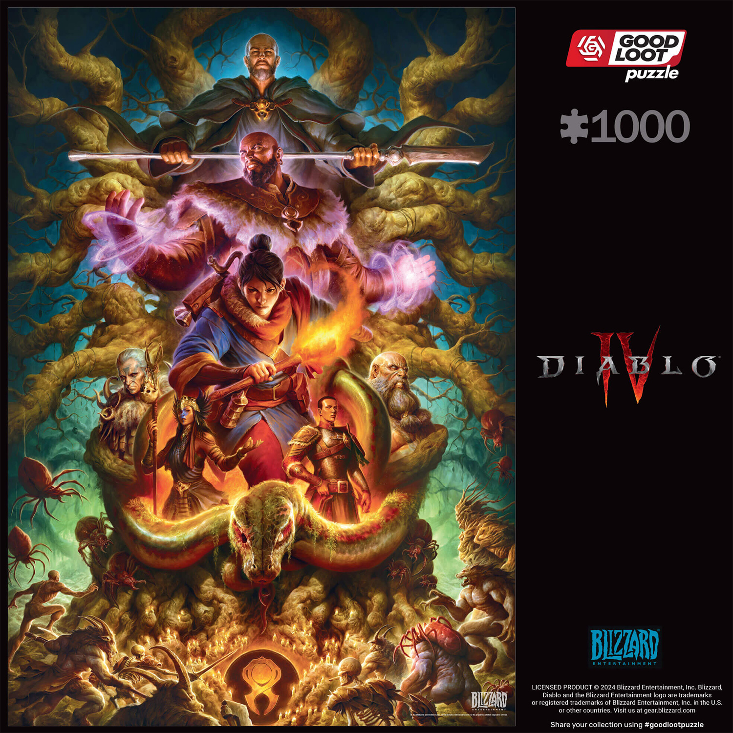 Пазл Good Loot Diablo IV Horadrim - 1000 элементов Gaming серия - фото 7