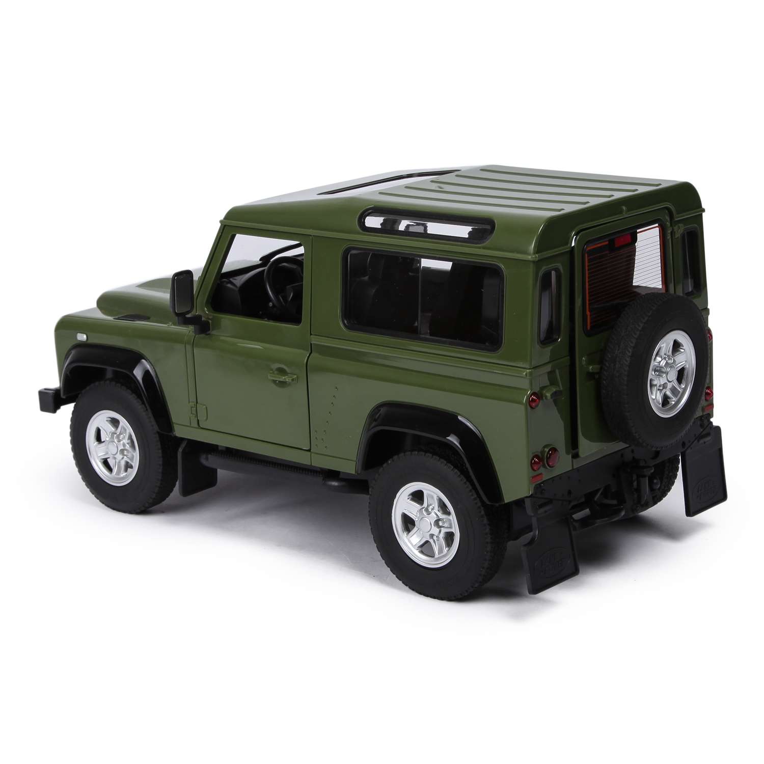 Машина Rastar РУ 1:14 Land Rover Denfender Зеленый 78400 - фото 4