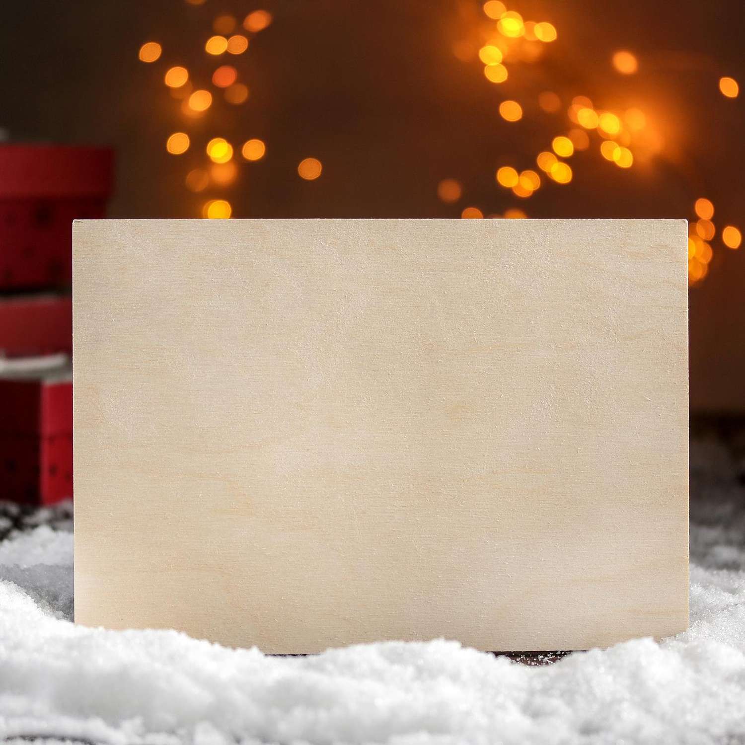 Доска Доляна разделочная «С Новым Годом! Добрый Дедушка Мороз» 23×16 см - фото 2