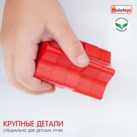 Пирамидка Alatoys Фигуры