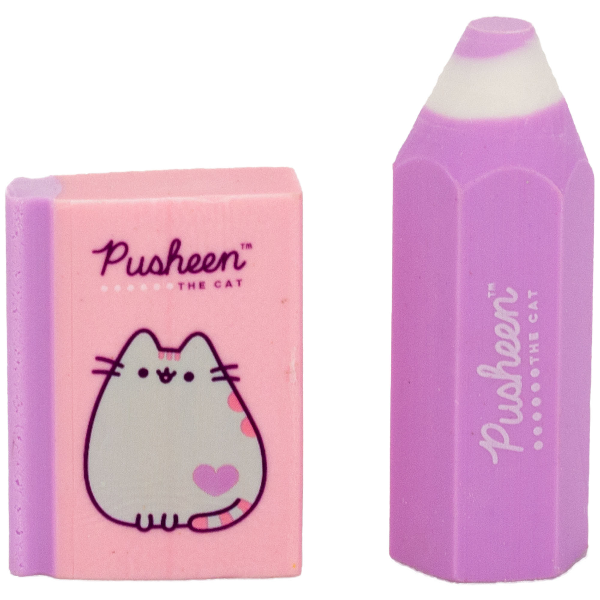 Набор ластиков Pusheen фигурные 2шт PUIS-UA1-215-BL2 - фото 1