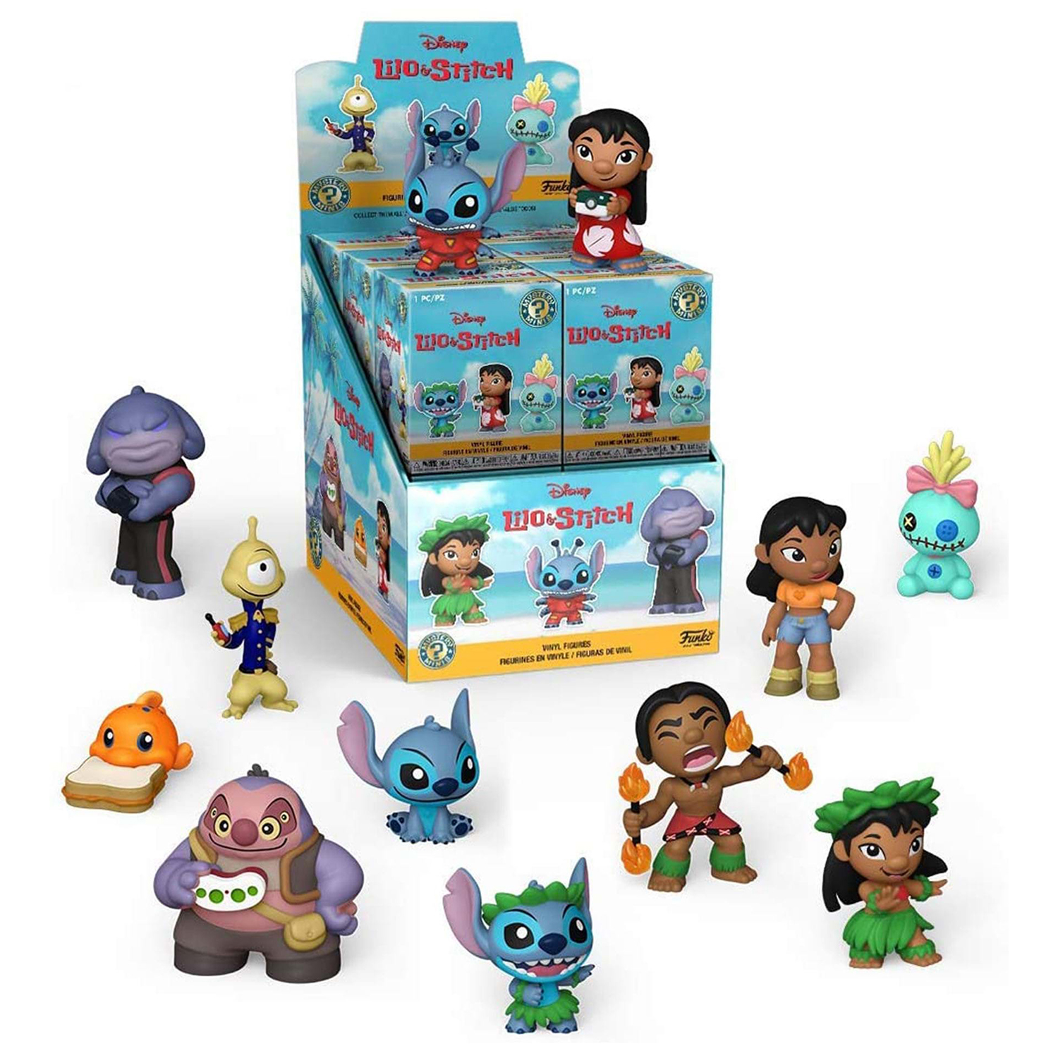 Фигурка Funko Mini Vinyl Lilo Stitch 1 шт PDQ Exc 59583 купить по цене 999  ₽ в интернет-магазине Детский мир