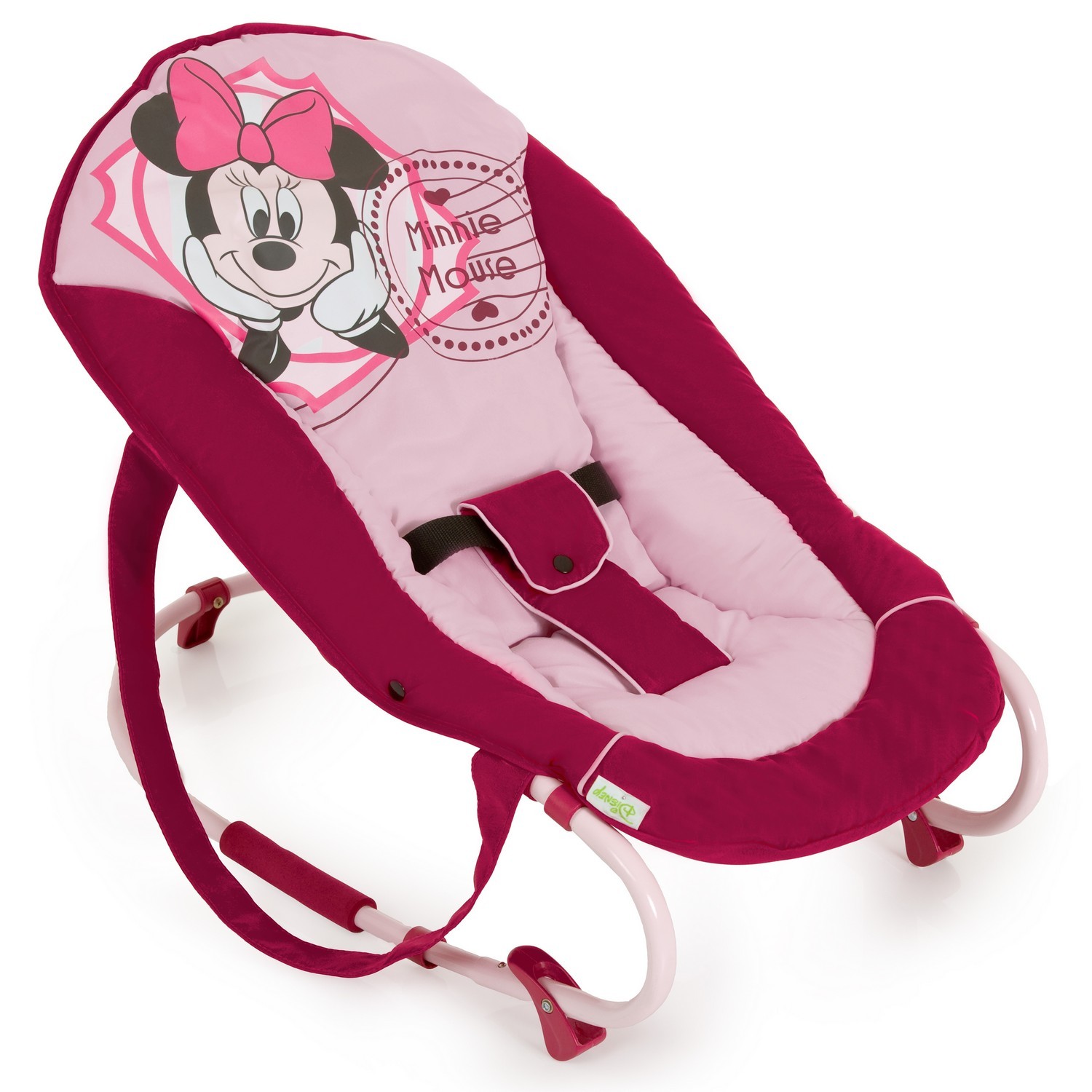 Шезлонг Hauck Rocky V Minnie Pink - фото 1