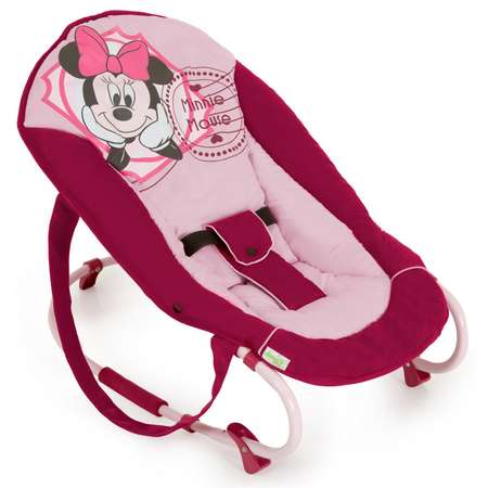 Шезлонг Hauck Rocky V Minnie Pink