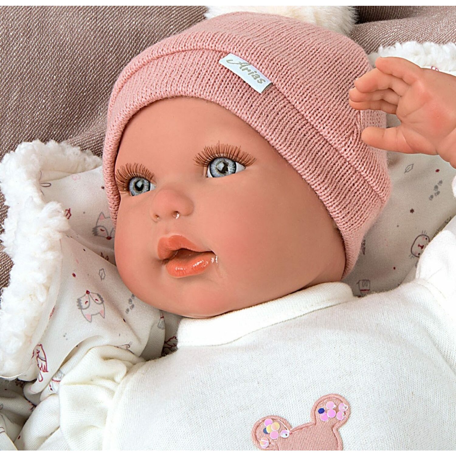 Кукла пупс Arias Реборн Ona новорожденный пупс мягкий 45 см реалистичный Т22938 - фото 9