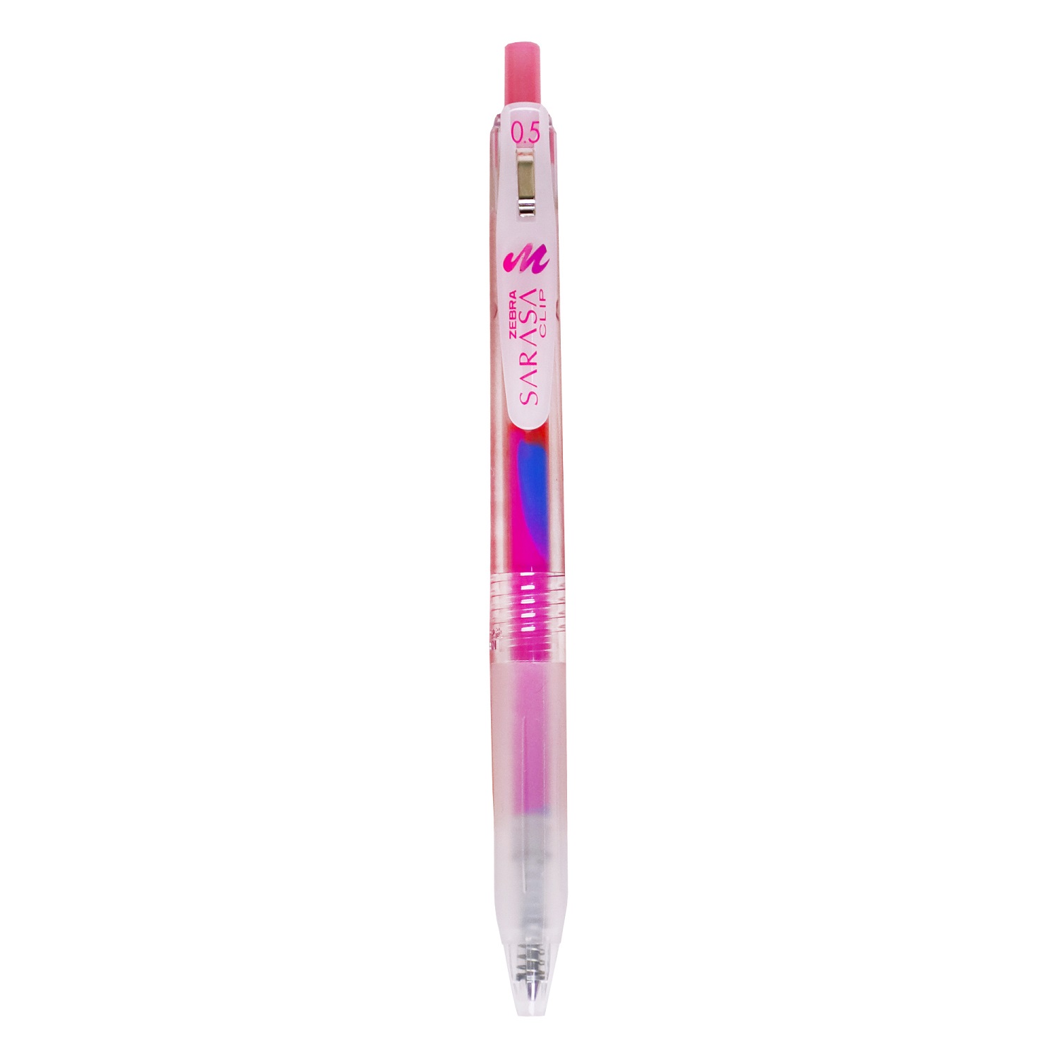 Ручка гелевая ZEBRA Sarasa автоматическая 5цветов 1154854 - фото 10