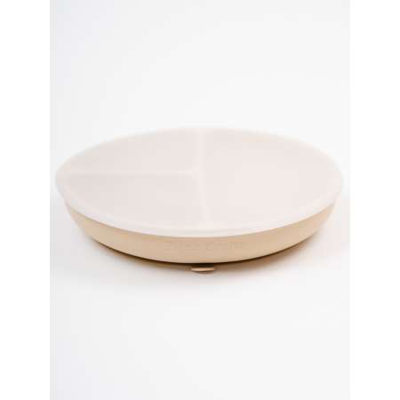Силиконовая тарелка с крышкой Zupo Crafts дуб молочный