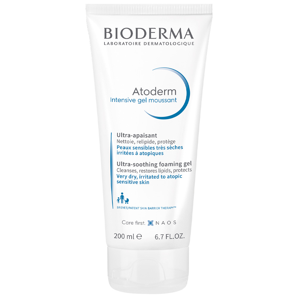 Гель Интенсив Bioderma Atoderm для сухой раздраженной и атопичной кожи лица и тела 200 мл - фото 1