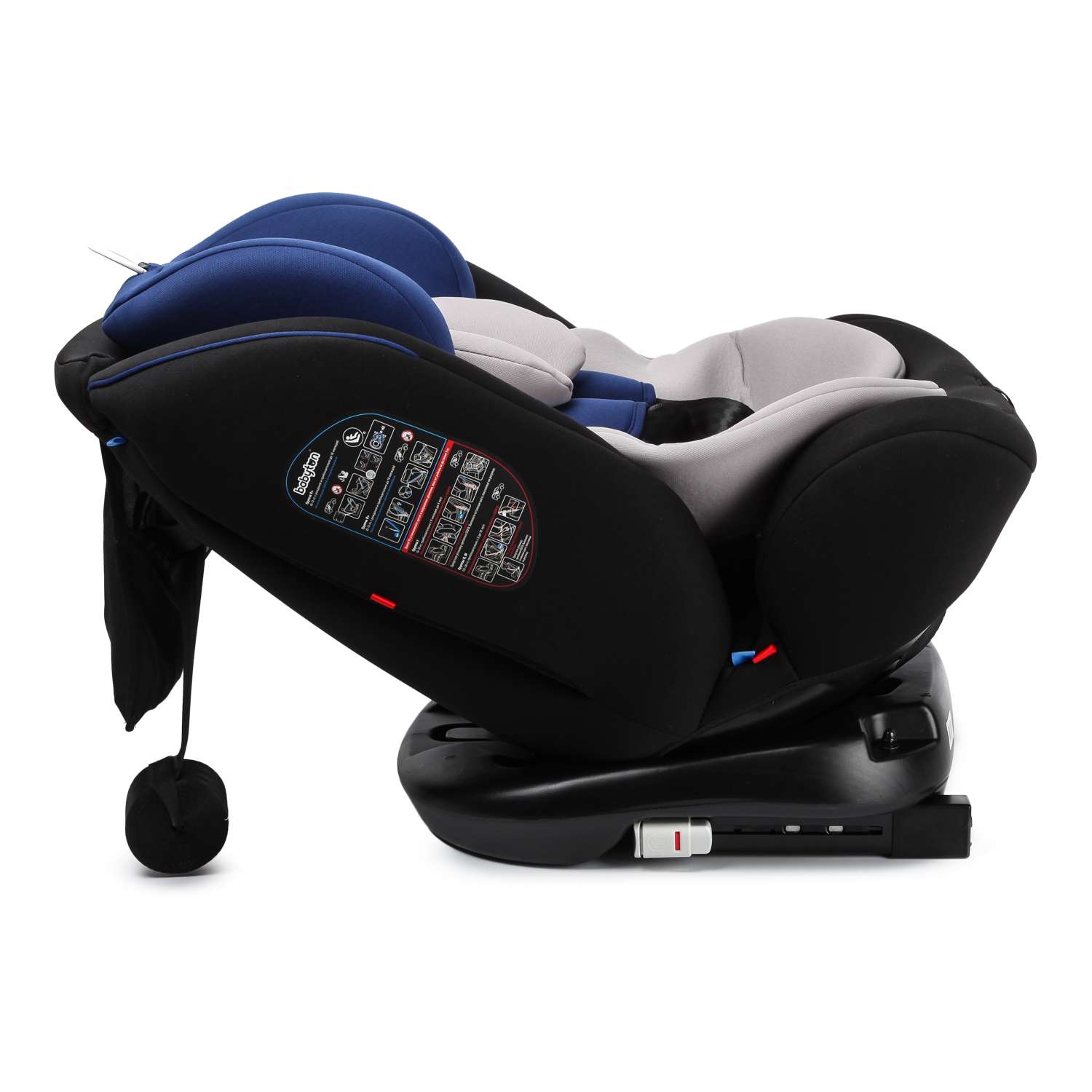 Автокресло Babyton Multi-Stage 0+/1/2/3 Isofix Blue - фото 11