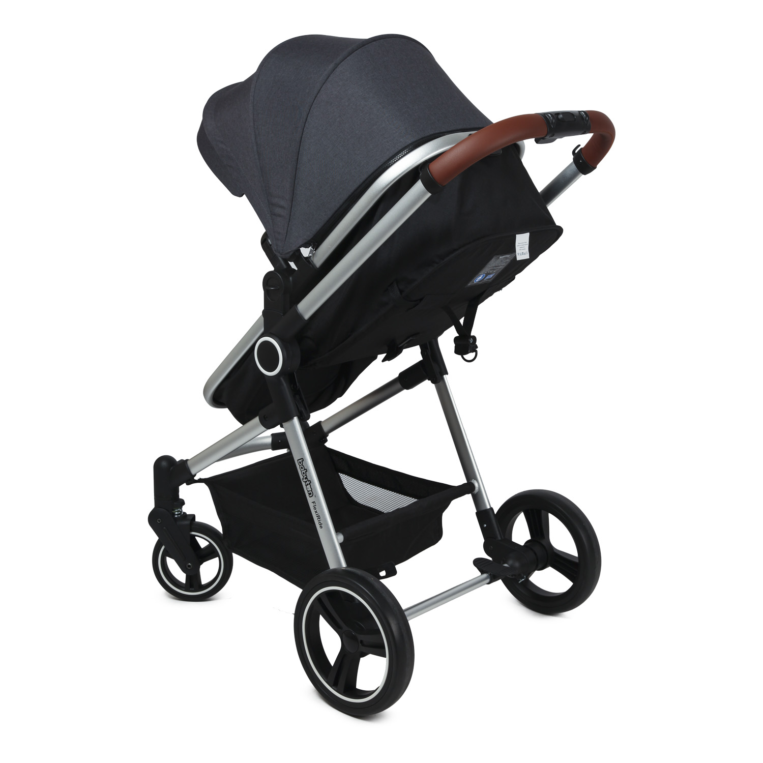 Коляска трансформер Babyton FlexiRide Black-Grey - фото 19