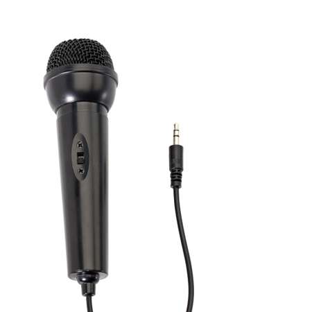 Микрофон компьютерный Perfeo M-4 черный кабель 1.8 м разъём 3.5 мм