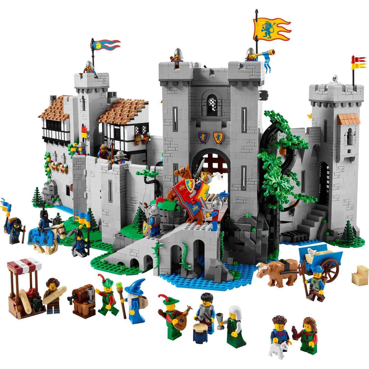 Конструктор LEGO Icons Замок Львиных рыцырей 10305 - фото 2