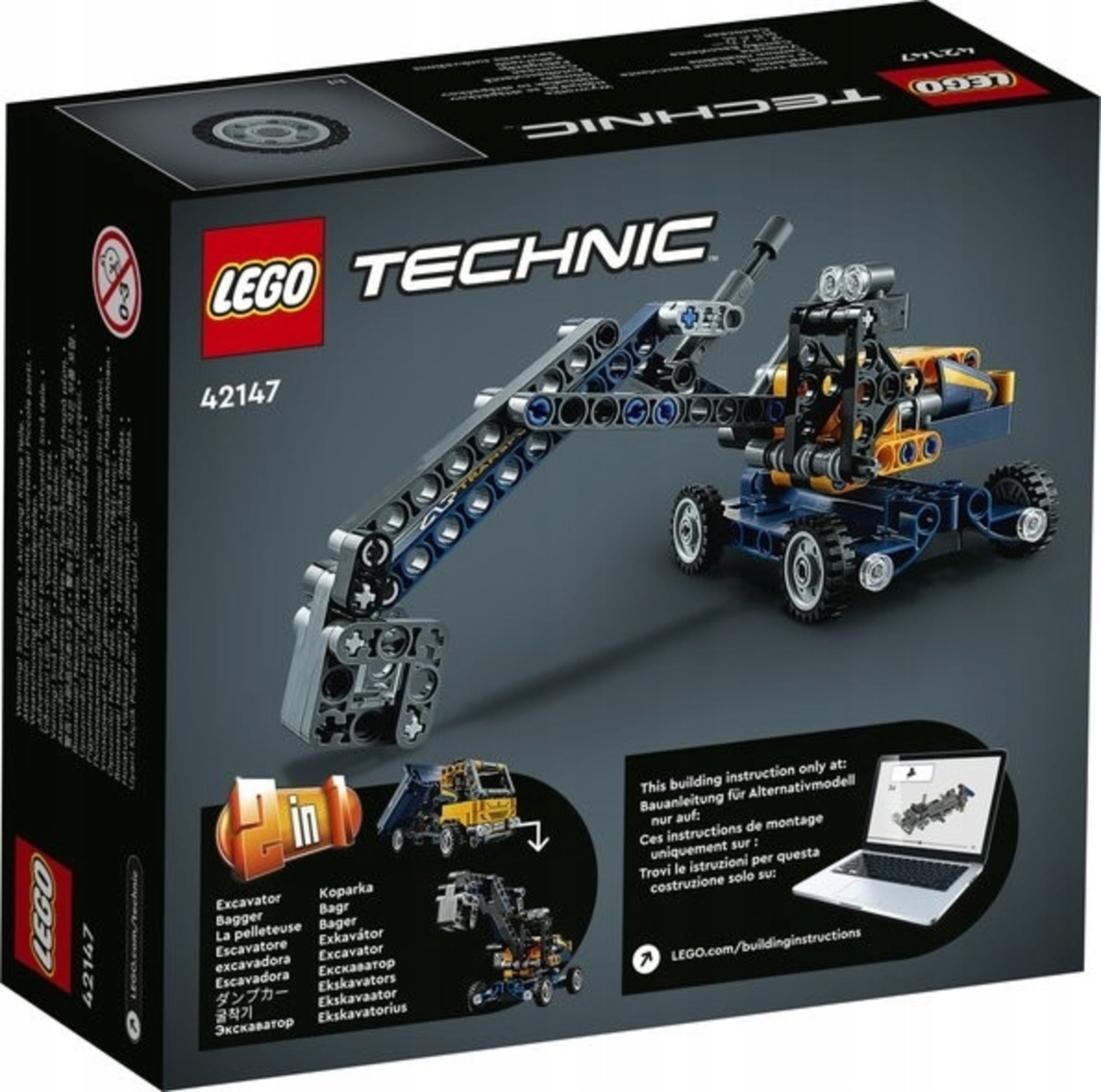 Конструтор LEGO Technic LEGO Самосвал 42147 - фото 6