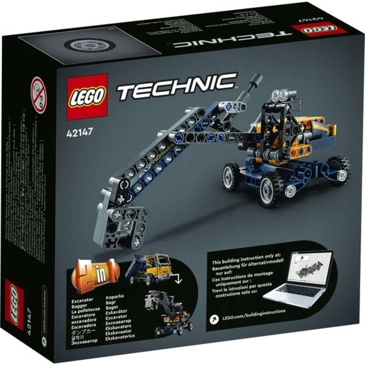 Конструтор LEGO Technic LEGO Самосвал 42147 - фото 6