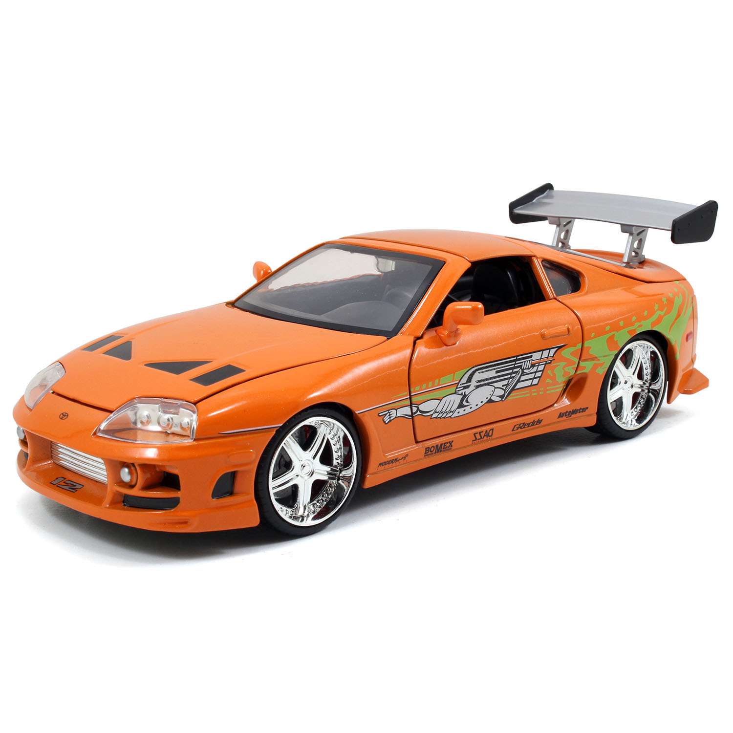 Машина Jada Fast and Furious 1:24Toyota Supra 1995 +фигурка Брайна О Коннера 30738 30738 - фото 8