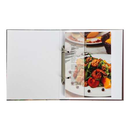 Книга Calligrata «Морепродукты» для записи кулинарных рецептов