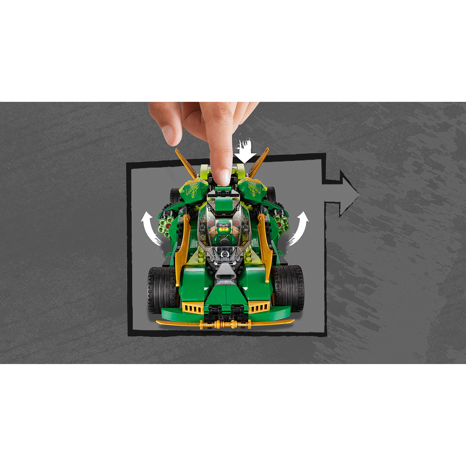 Конструктор LEGO NINJAGO блочный - фото 6