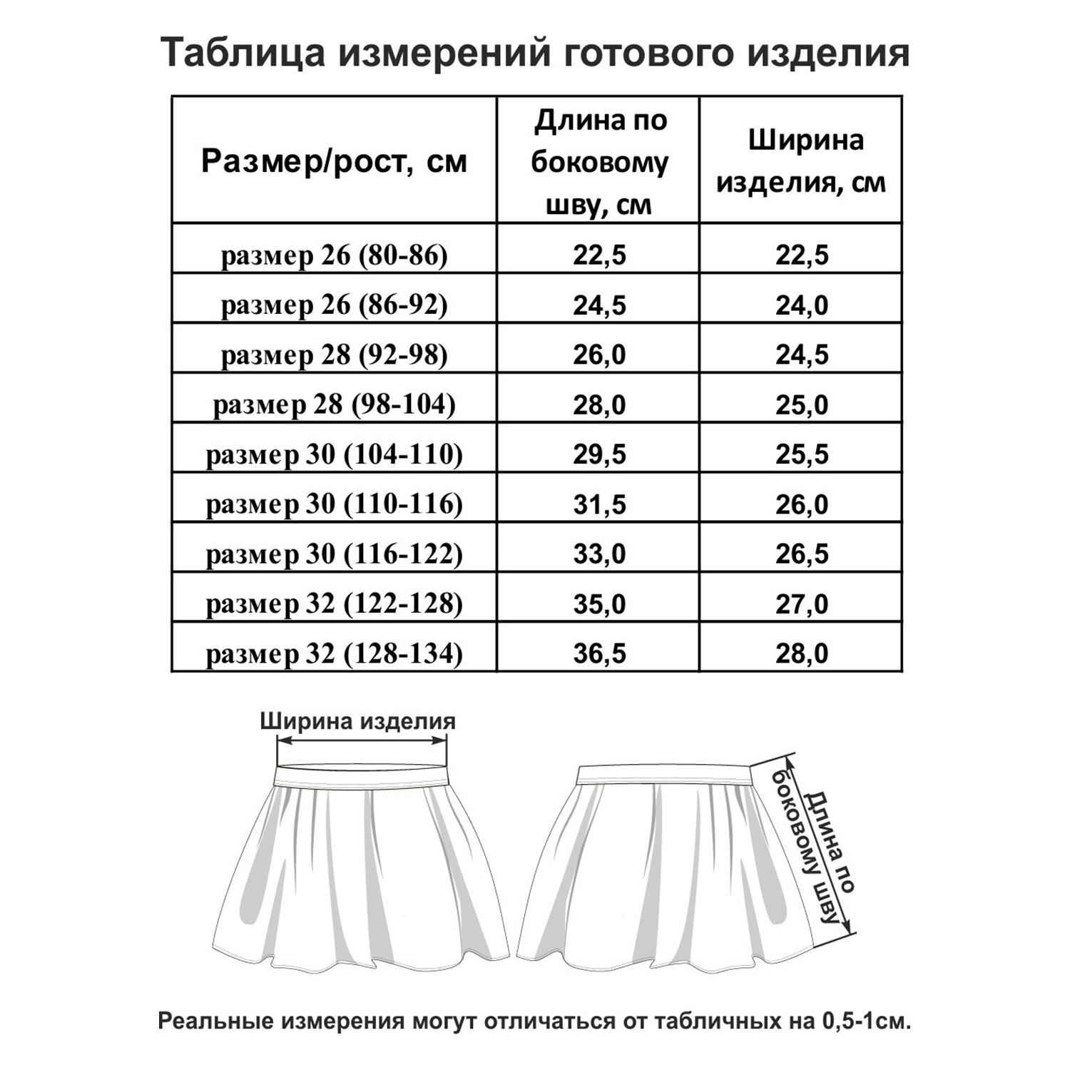 Юбка Lucky Child 84-135/2-12/цветы - фото 7