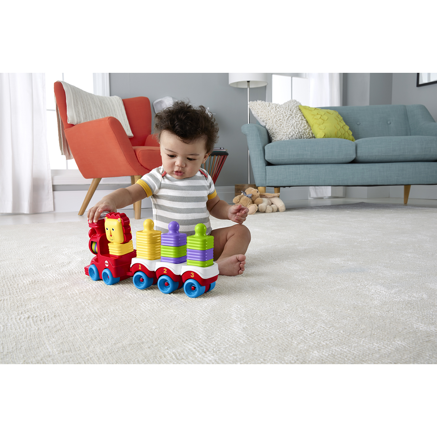 Игрушка Fisher Price Поезд в джуглях DRG33 - фото 9