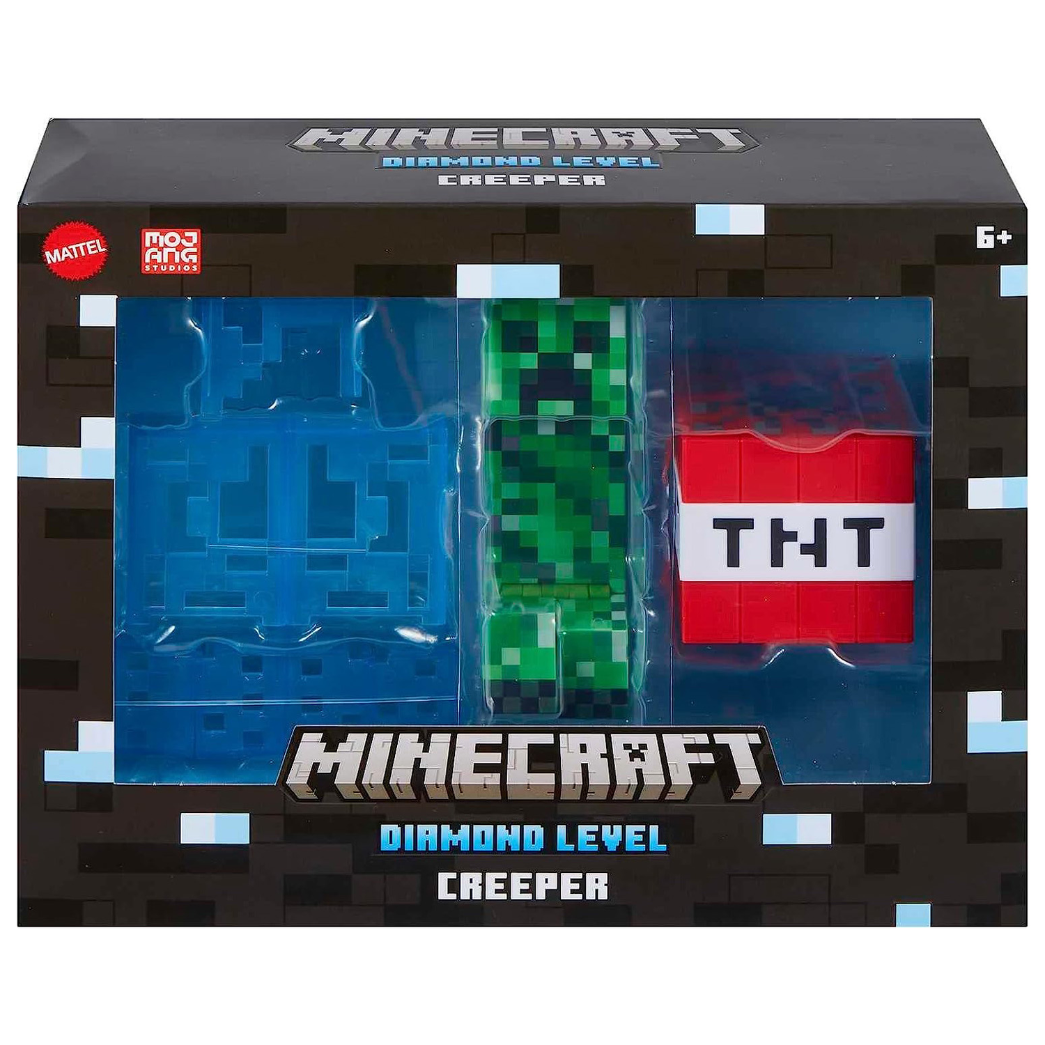 Фигурка Minecraft Collector Diamond Level Creeper HLL31 - фото 3