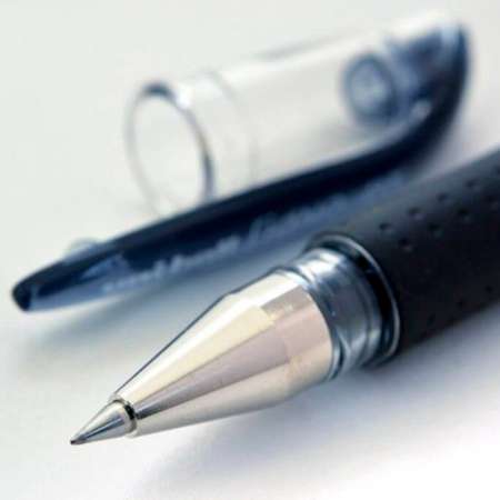 Ручка гелевая UNI Signo DX Ultra-fine UM-151 черный 0.38 мм