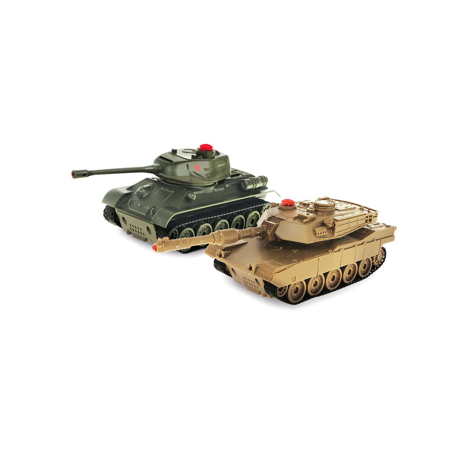 Игровой набор CROSSBOT Т34 - Abrams M1A2 1:34 Танковый бой на пульте управления - фото 8