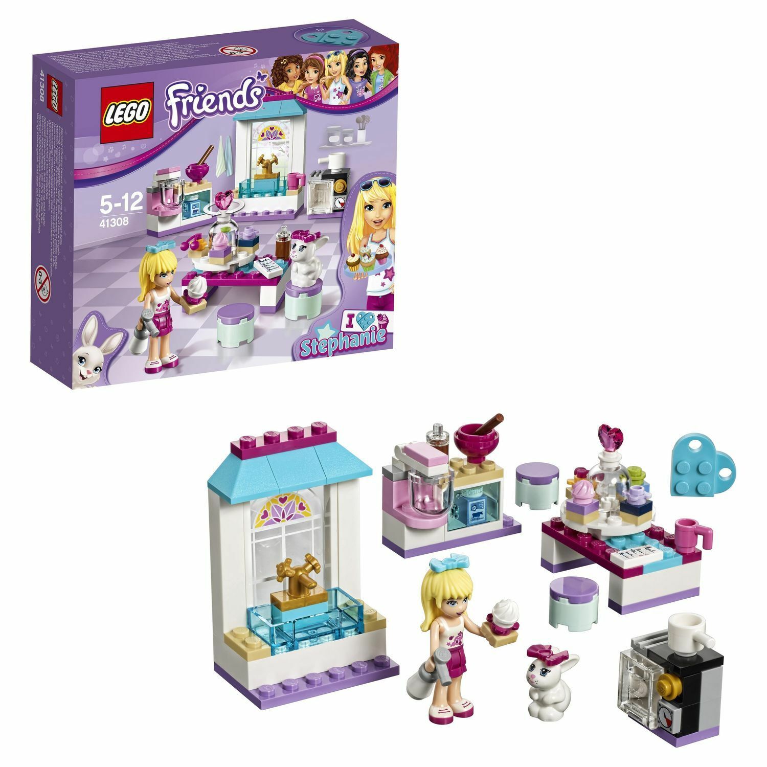 Конструктор LEGO Friends Кондитерская Стефани (41308) - фото 1