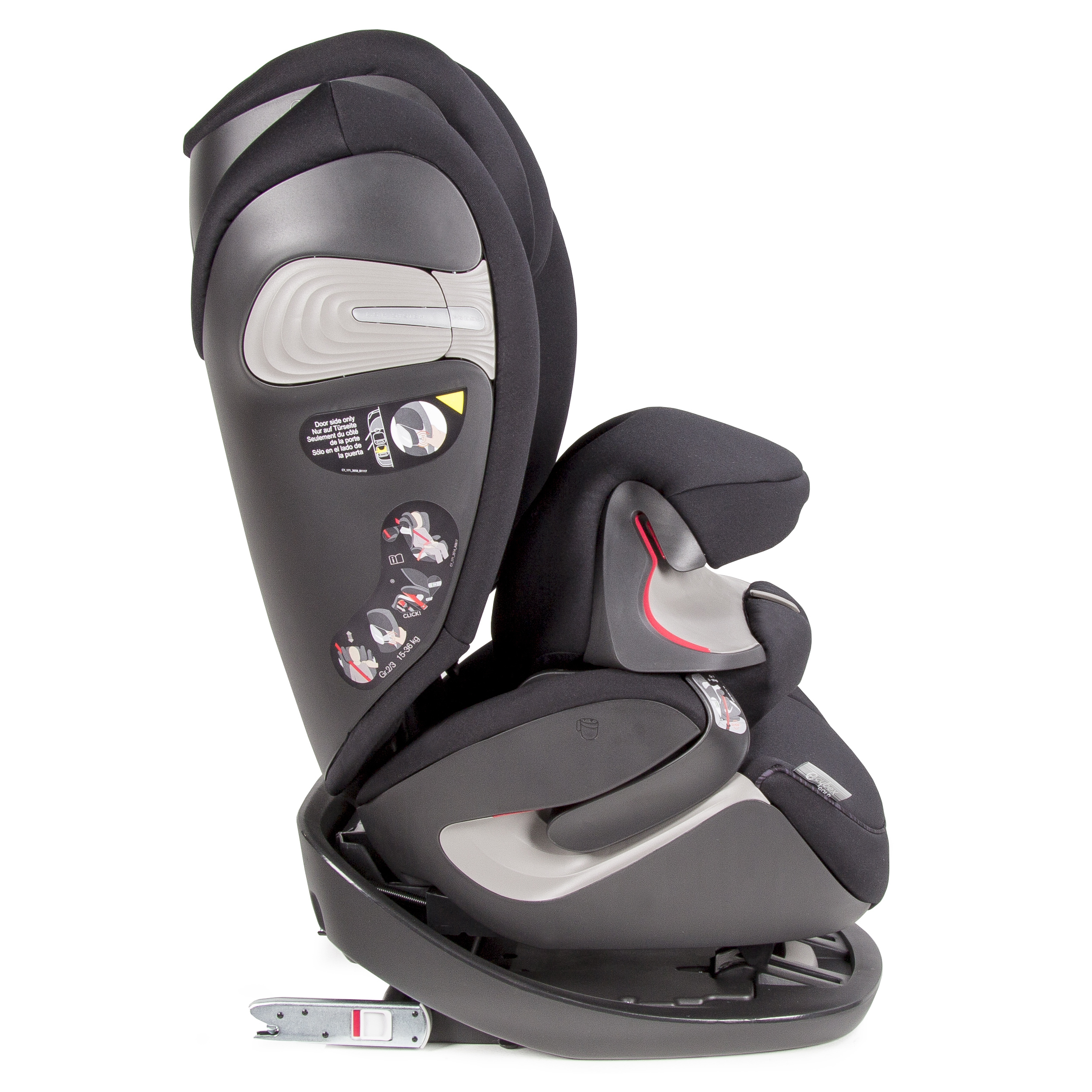 Автокресло Cybex Pallas S-Fix Urban Black - фото 4