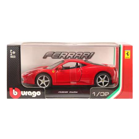 Машина BBurago 1:32 Ferrari 458 Italia Red 18-44016