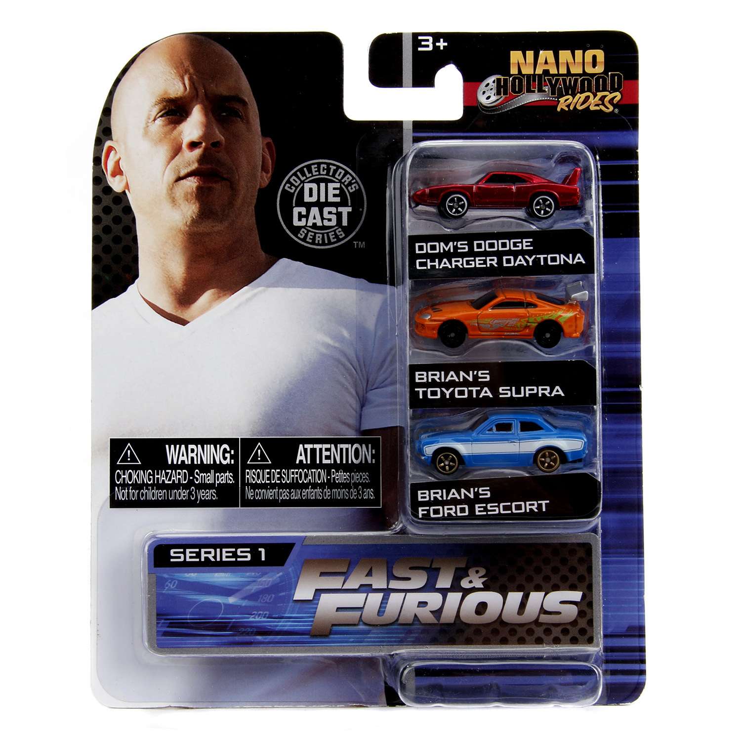 Машины Jada Fast and Furious 1:65 Голливудские тачки 3шт 31124 31124 - фото 2