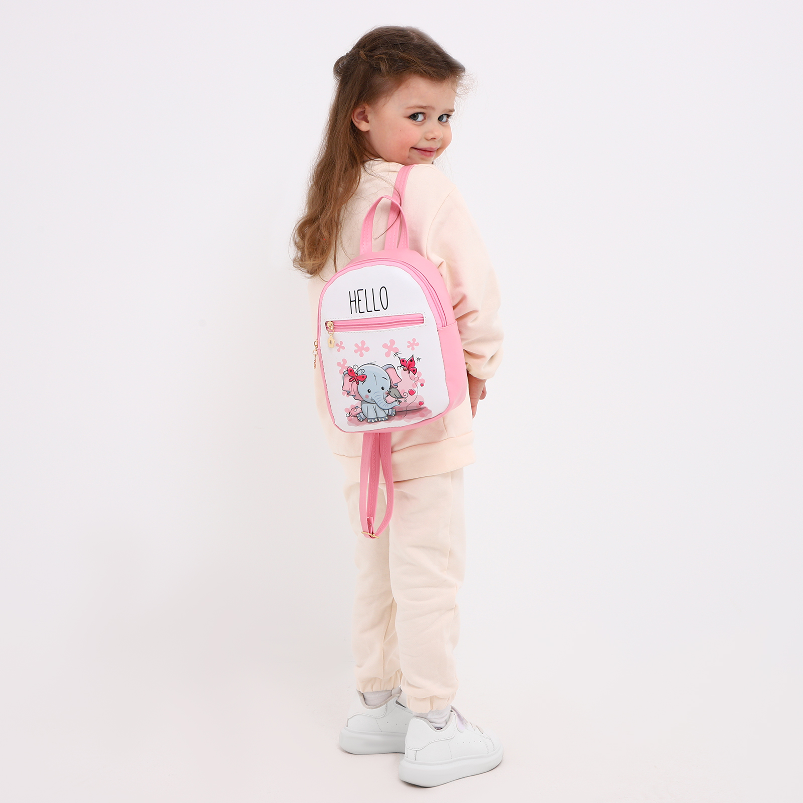 Рюкзак детский NAZAMOK на молнии цвет розовый - фото 7
