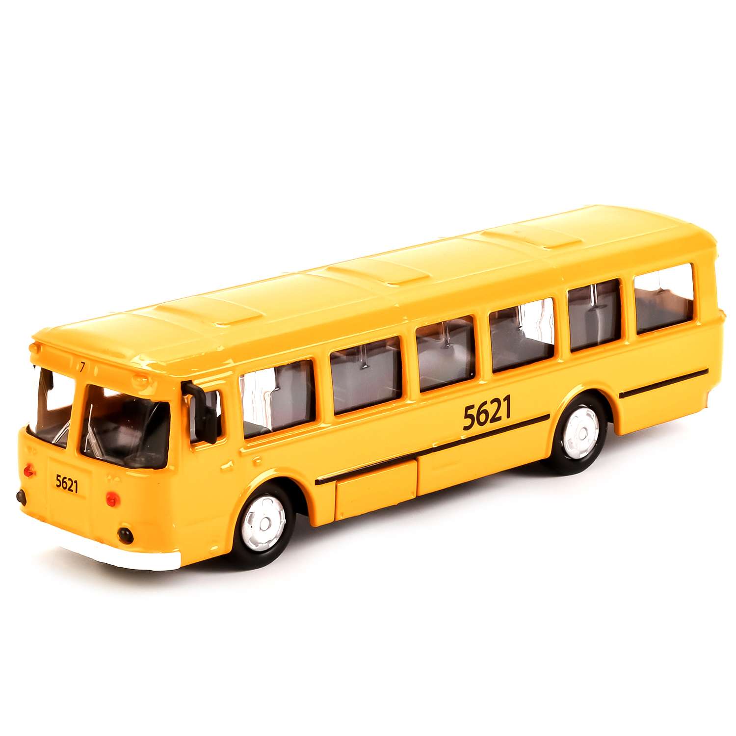Автобус Технопарк инерционный 15 см 233167 - фото 1