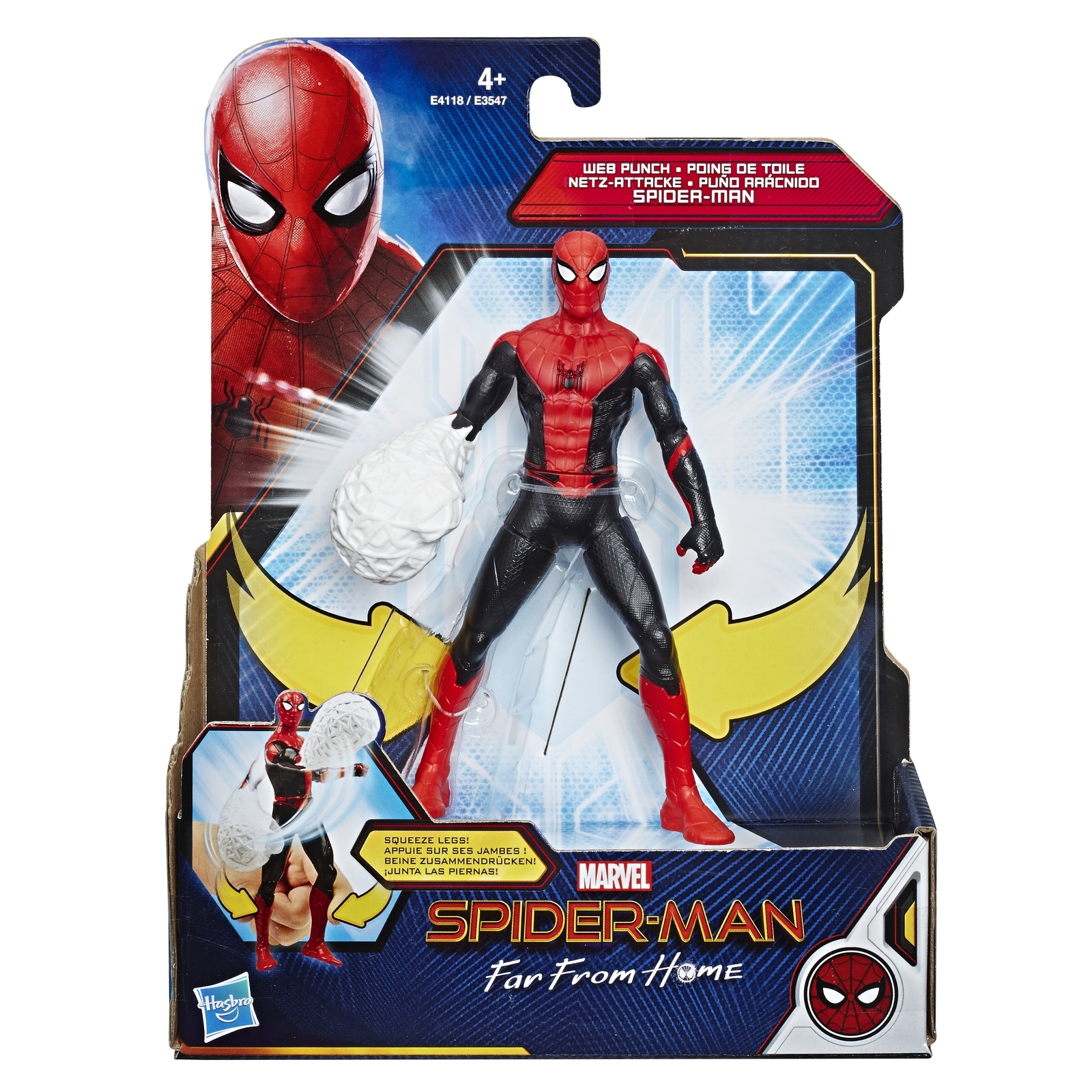 Фигурка Человек-Паук (Spider-man) (SM) Делюкс Спайдермен E4118EU4 купить по  цене 1 ₽ в интернет-магазине Детский мир