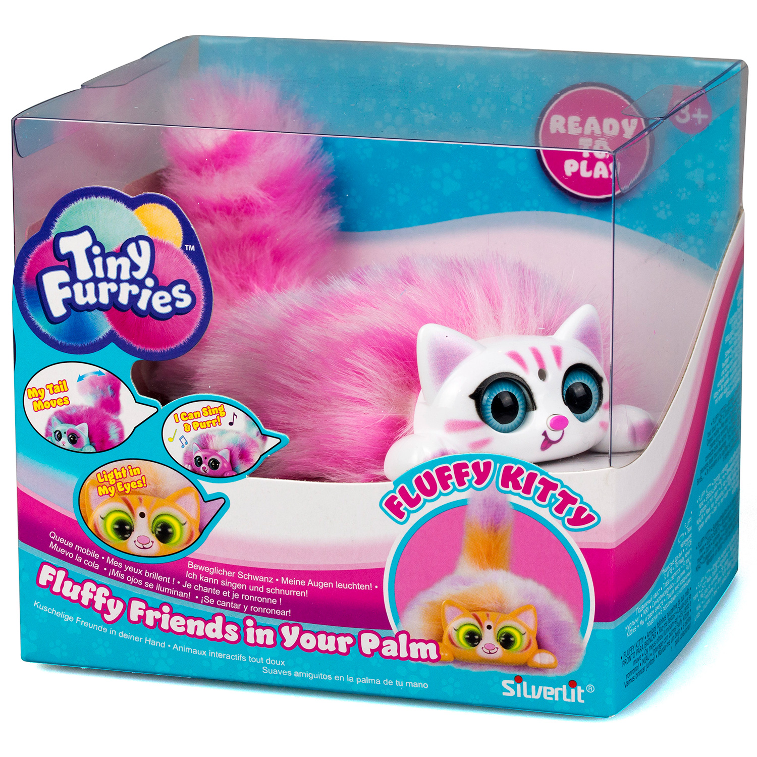 Игрушка Tiny Furries Котенок Pixie интерактивная 83689-1 - фото 2