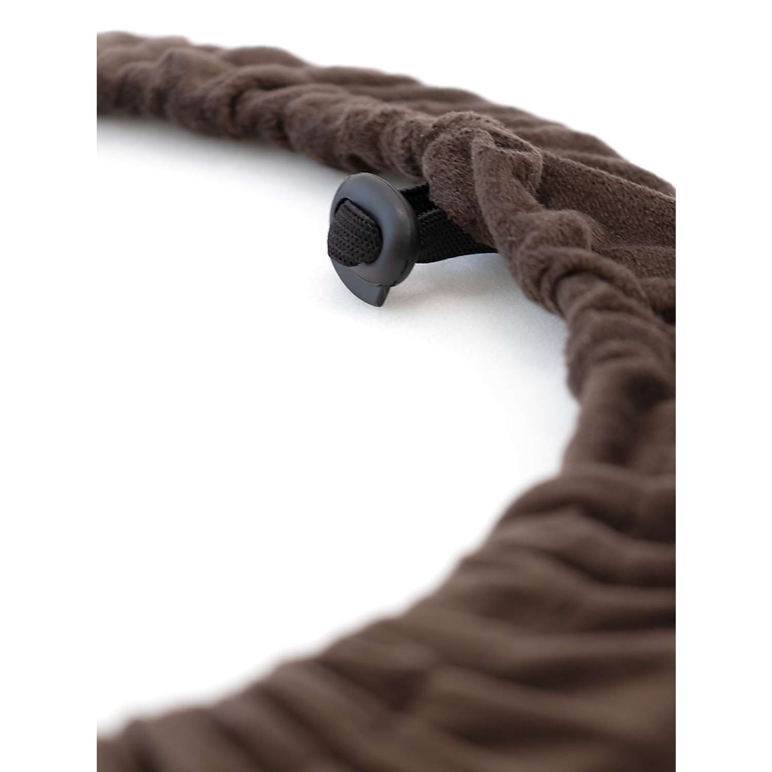 Подушка на стул DeNASTIA бархатная D31.5 см коричневый P111193 - фото 5