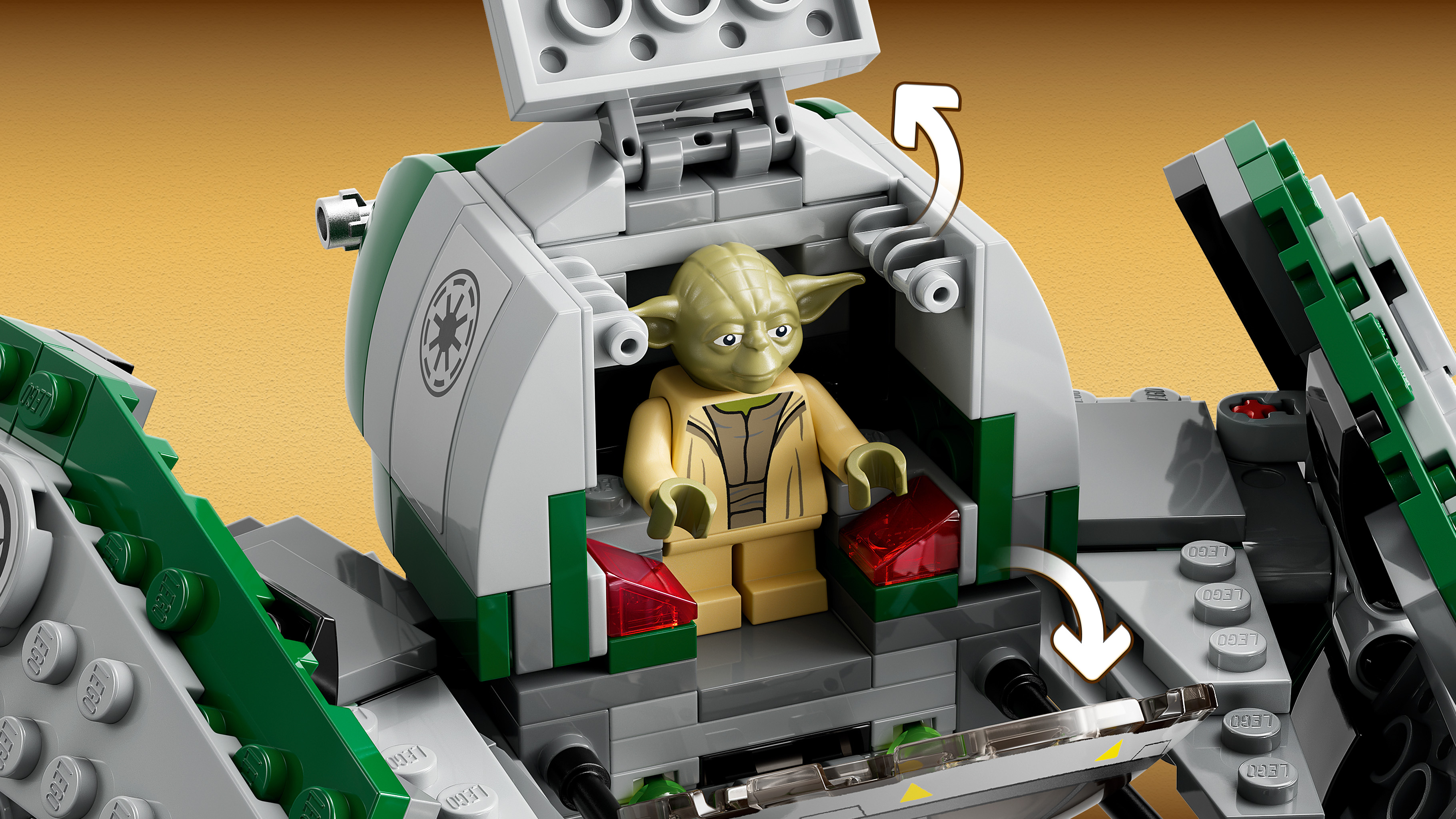 Конструктор LEGO Yoda's Jedi Starfighter 75360 - фото 20