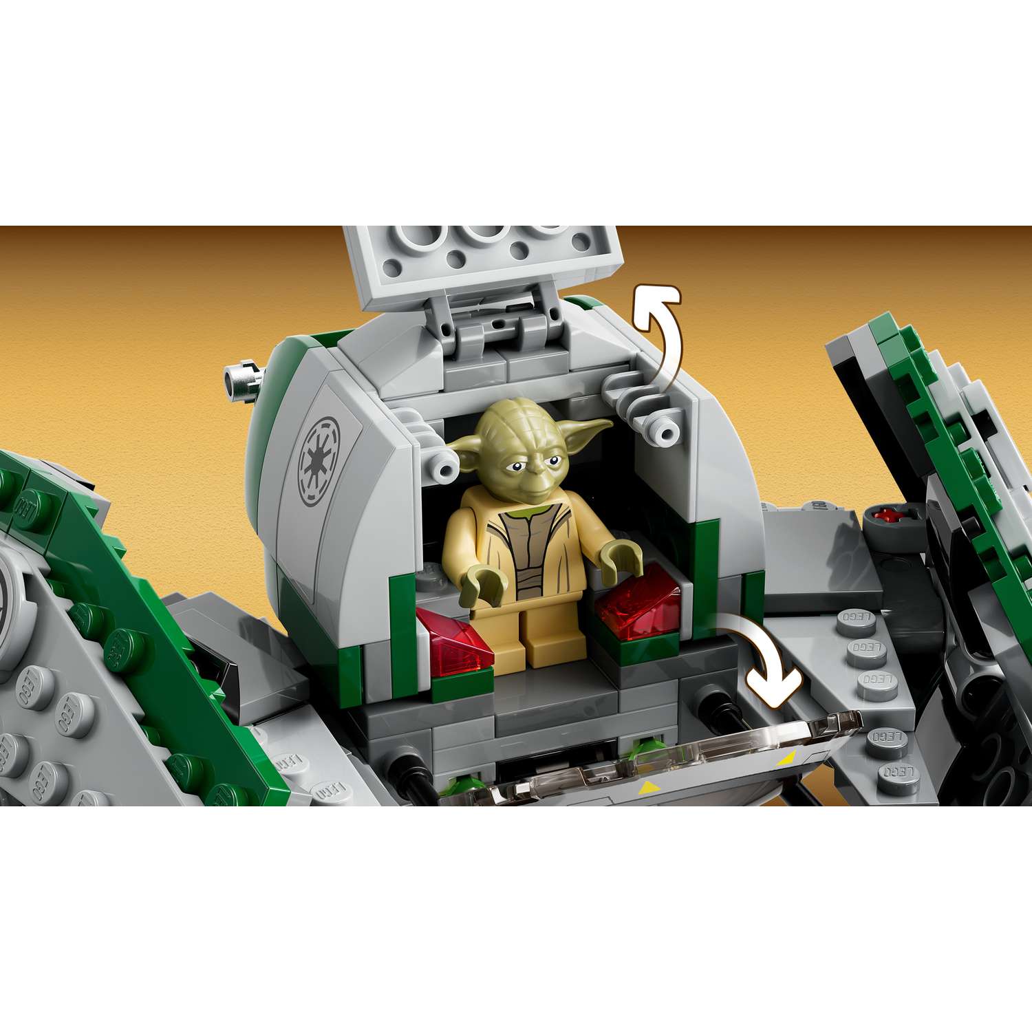 Конструктор LEGO Yoda's Jedi Starfighter 75360 - фото 20