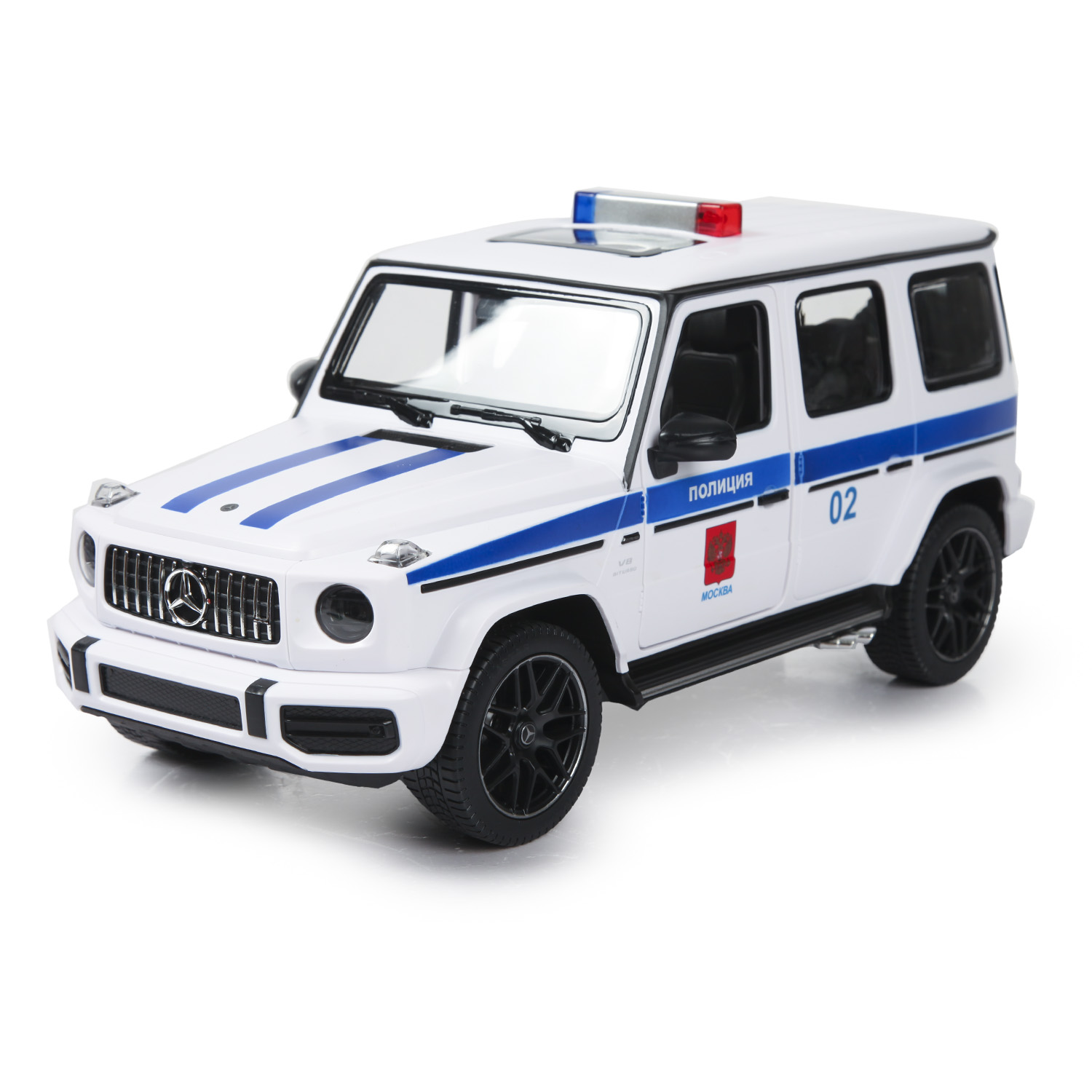 Машина Rastar РУ 1:14 Mercedes-Benz G63 Белая 95700P