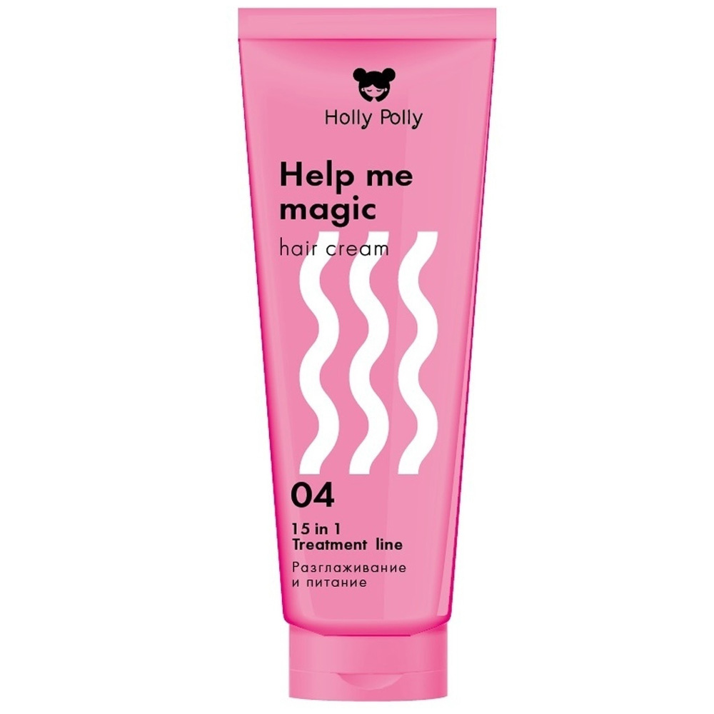 Кондиционер Holly Polly несмываемый крем 15в1 Help me magic cream 150 мл  купить по цене 392 ₽ в интернет-магазине Детский мир