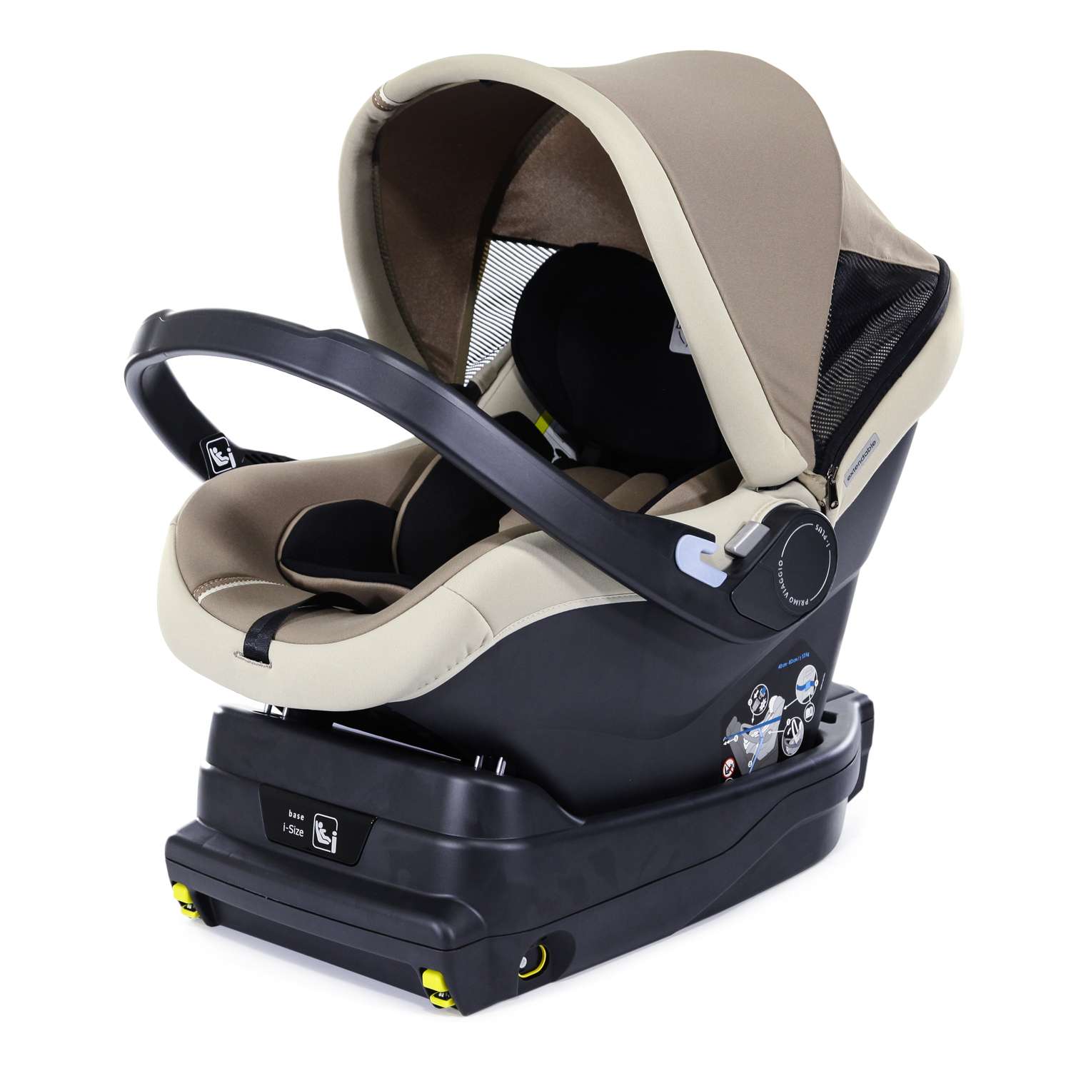 Автокресло Peg-Perego 0+ Primo Viaggio i-Size Classic Beige - фото 1